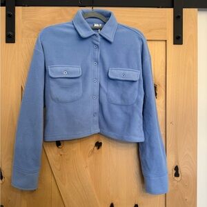 Twik Light Blue Teddy Jacket
